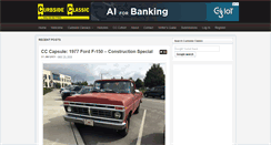 Desktop Screenshot of curbsideclassic.com