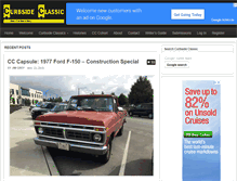 Tablet Screenshot of curbsideclassic.com